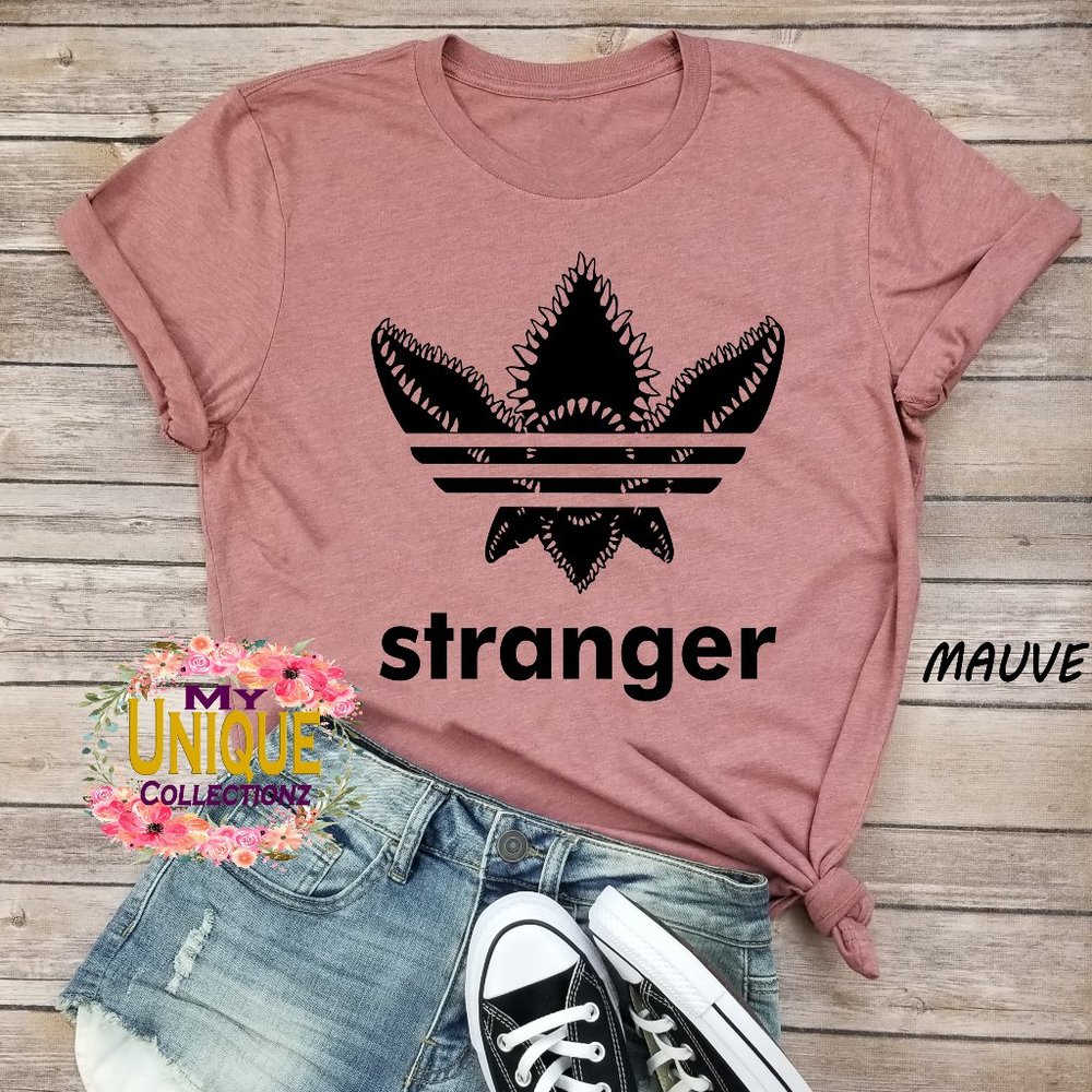 Stranger Things Shirt, Demogorgon Shirt, Adidas